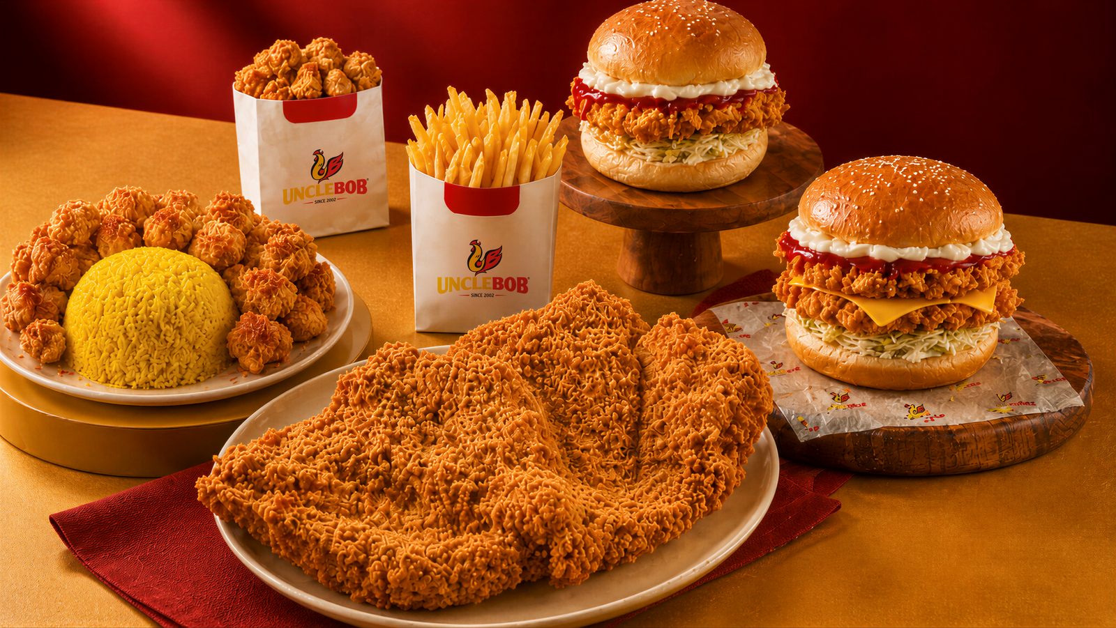 UNCLEBOB fried chicken franchise product