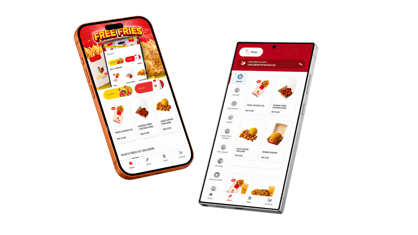 UNCLEBOB mobile app preview