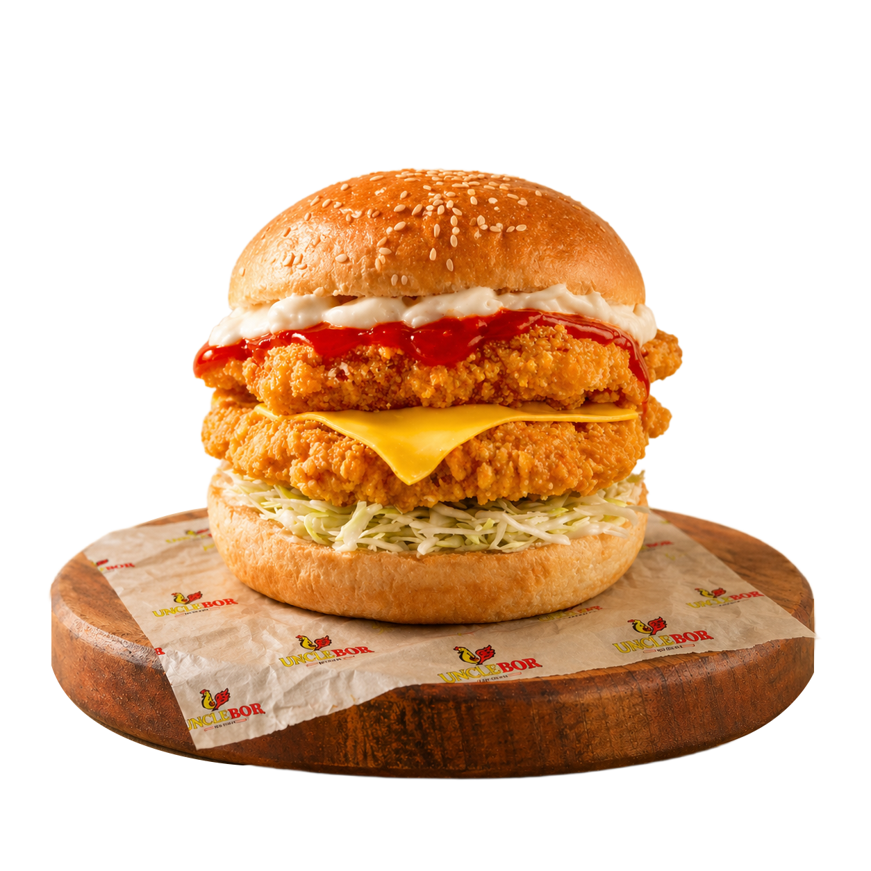 Double Up Bobbie Burger