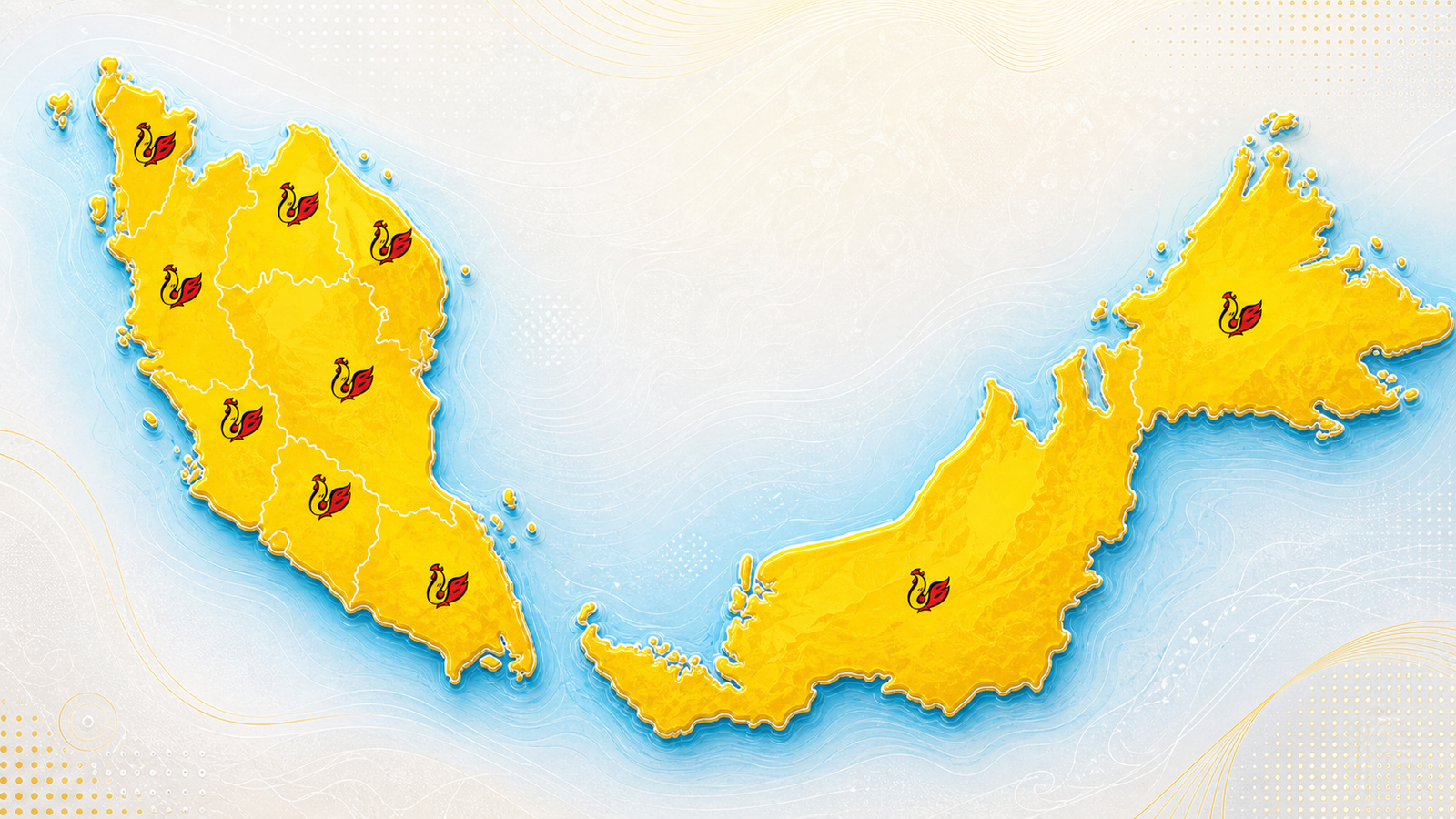 UNCLEBOB Malaysia outlet map