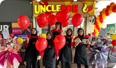 UNCLEBOB outlet network milestone